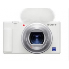 索尼（SONY）ZV-1 Vlog相機(jī) 4K視頻/美膚拍攝/強(qiáng)悍對(duì)焦/學(xué)生/入門(mén) (ZV1) 白色