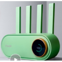 銳捷（Ruijie）家用無線路由器千兆WiFi6穿墻王 5G雙頻 Mesh組網(wǎng)小白X30PRO牛油果綠